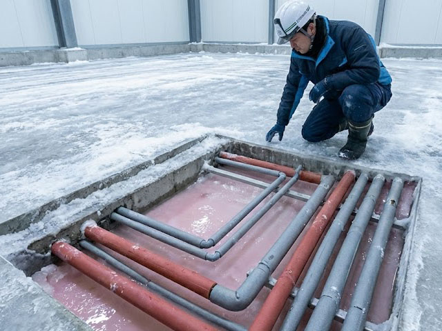 【専門解説】冷凍倉庫の床断熱と結露対策のすべて｜凍上防止・スラブ構造・断熱材選定を徹底解説