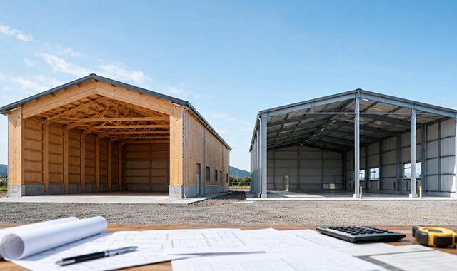 木造倉庫の建設費はいくら？坪単価と鉄骨造との比較｜発注者が知っておくべき判断基準