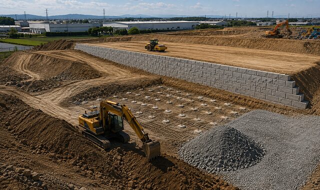倉庫建設で造成費が高くなるのはなぜ?盛土・切土・擁壁・地盤対策の確認ポイント